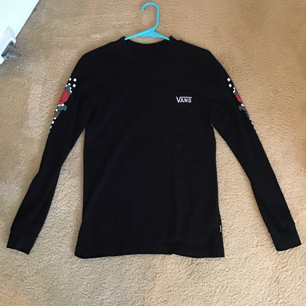 Black vans Long sleeve